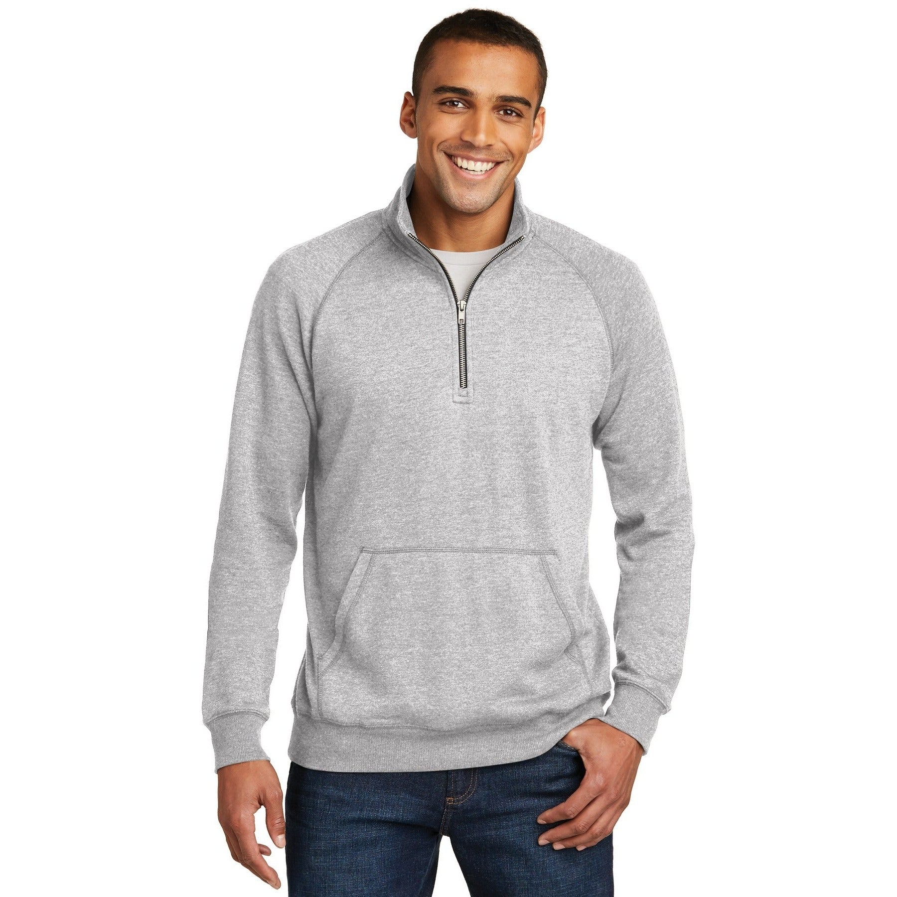 District-District® Lightweight Fleece 1/4-Zip. DM392-MedTech-3